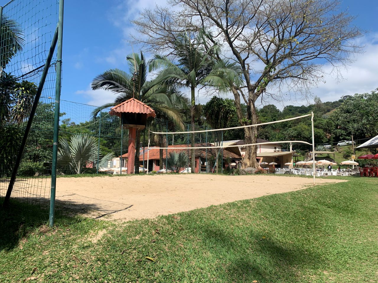 quadra de volei do rancho do ze joao em lavrinhas