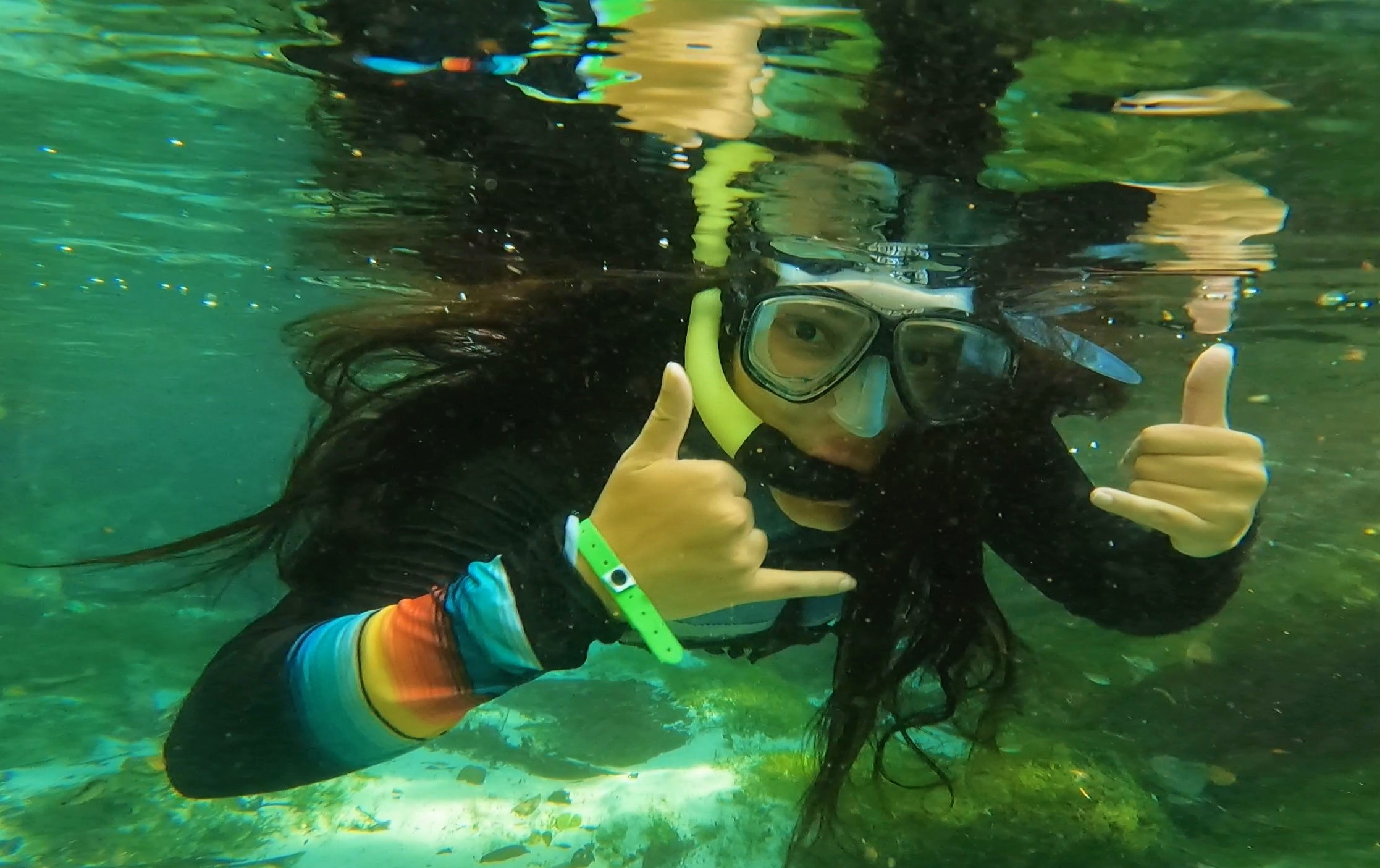 rio triste flutuacao